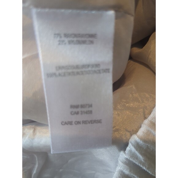 BCBG Maxazria Mini Bubble Skirt SM Womens Soft Blue High Waist Pleated W/Pockets - Picture 8 of 10